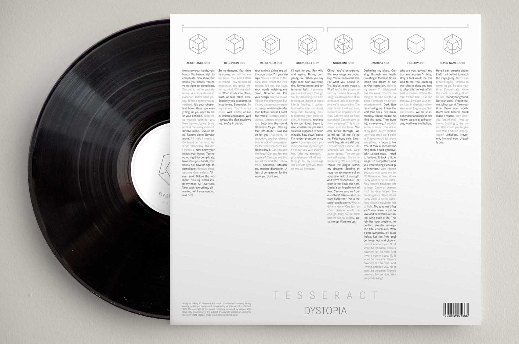 Vinyl-Cover Rückseite